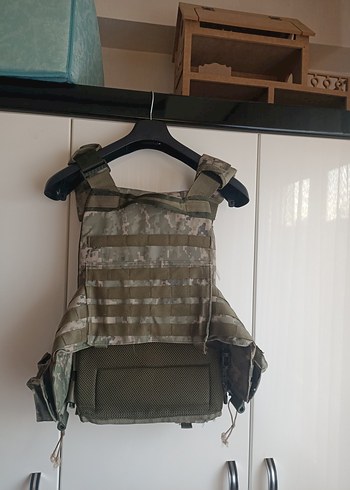 tek beden Beden Kamuflaj Desenli Hücum Yeleği