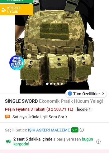 Diğer Kamuflaj Desenli Hücum Yeleği