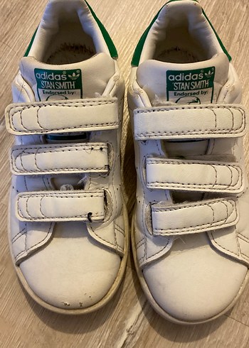 Beyaz Adidas Stan Smith Kız Çocuk Spor Ayakkabı