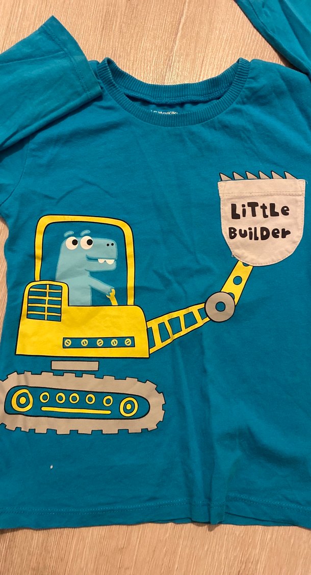 Erkek Çocuk Uzun Kollu Baskılı Tişört - Görsel 2