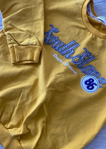 Sarı Erkek Çocuk Sweatshirt - Görsel 3