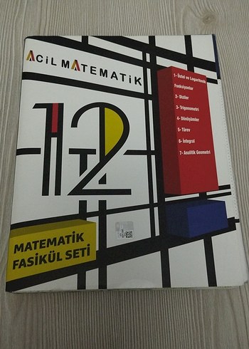 Acil Matematik 12 Fasikül Seti