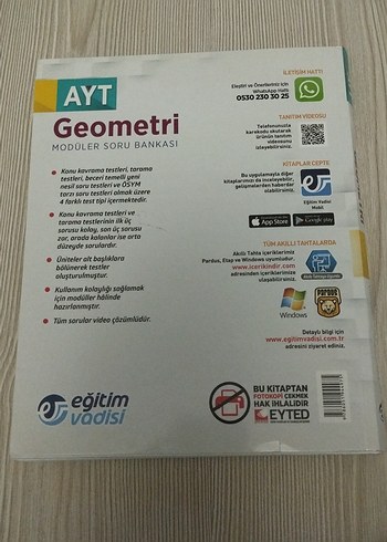 Beden MSB AYT Geometri Soru Bankası Güncellenmiş