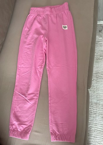 Pembe kız çocuk Rahat Kesim Eşofman Altı