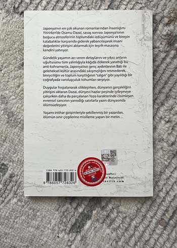  İnsanlığımı Yitirirken - Osamu Dazai