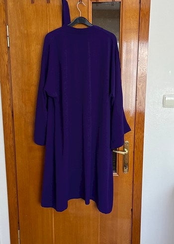 m Beden Uzun Mor Kadın Kimono