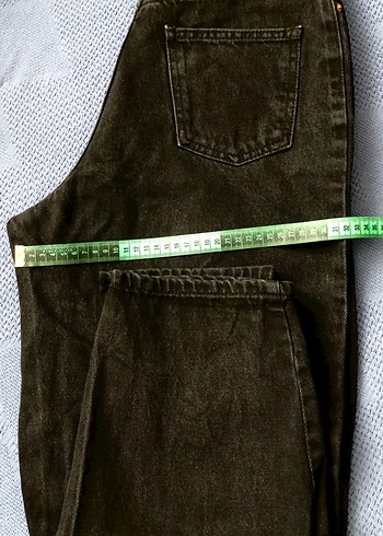 Siyah kadın kot pantolon - Görsel 4