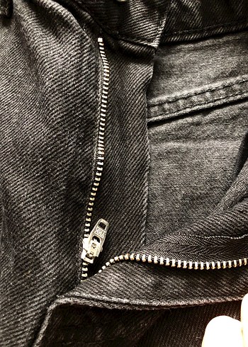 Siyah kadın kot pantolon - Görsel 6