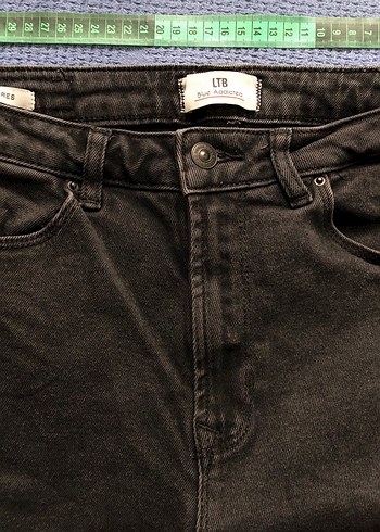 LTB SİYAH KADIN KOT PANTOLON - Görsel 2