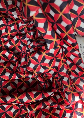 Pull&BEAR Renkli Desenli Uzun Etek - Görsel 2