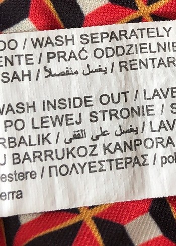 Pull&BEAR Renkli Desenli Uzun Etek - Görsel 7