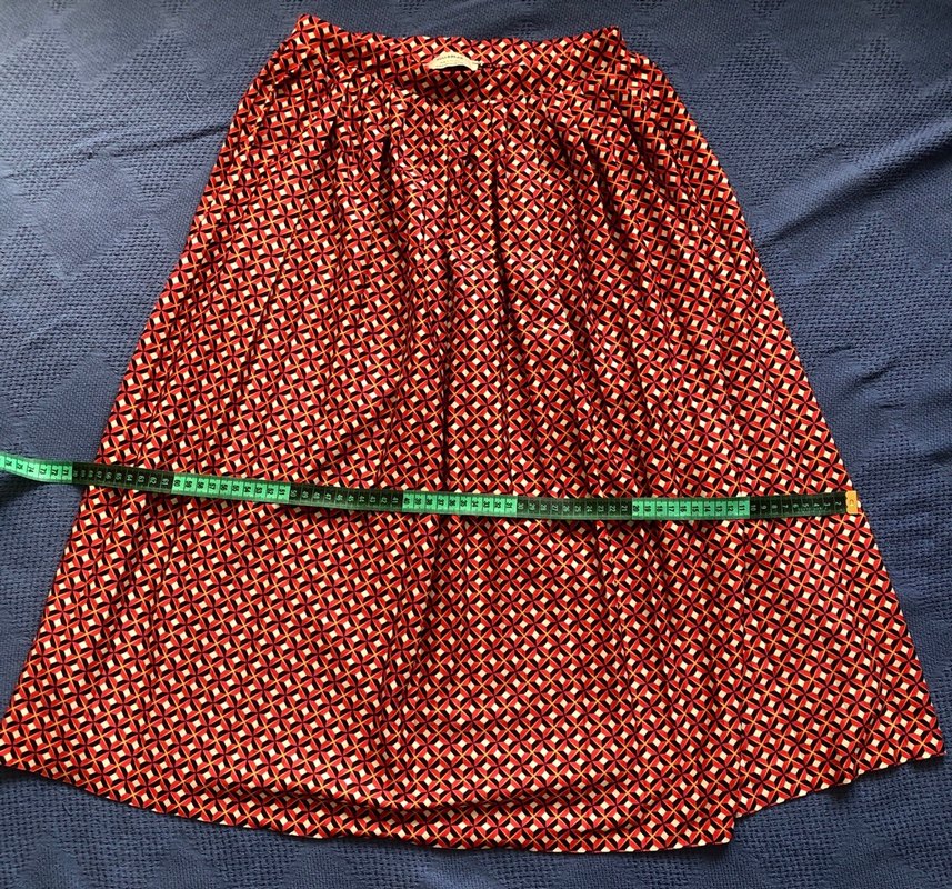 Pull&BEAR Renkli Desenli Uzun Etek - Görsel 5