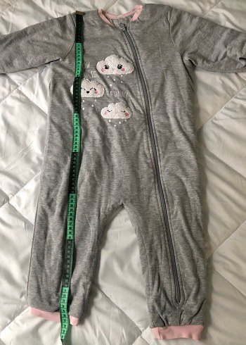 Civil Kız Çocuk Gri Uyku tulumu - Görsel 2