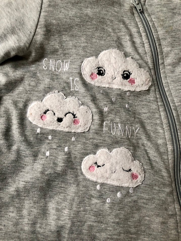 Civil Kız Çocuk Gri Uyku tulumu - Görsel 4