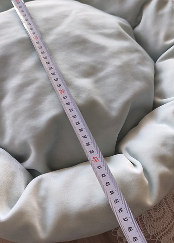 Pastel Turkuaz kedi Yatağı - Görsel 4