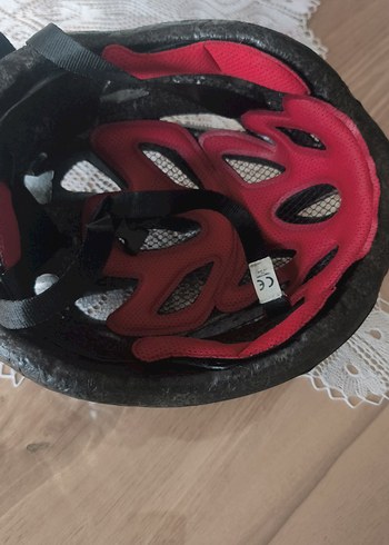 Siyah Moon Biker Kaskı Velcro Özellikli - Görsel 7