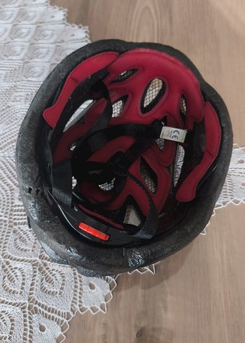 Siyah Moon Biker Kaskı Velcro Özellikli - Görsel 6