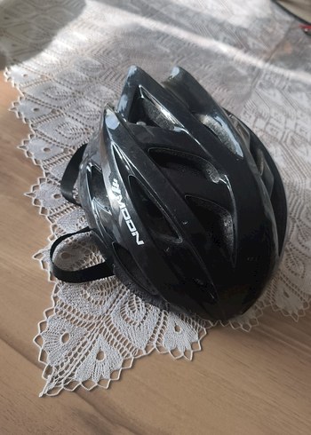 Siyah Moon Biker Kaskı Velcro Özellikli - Görsel 4