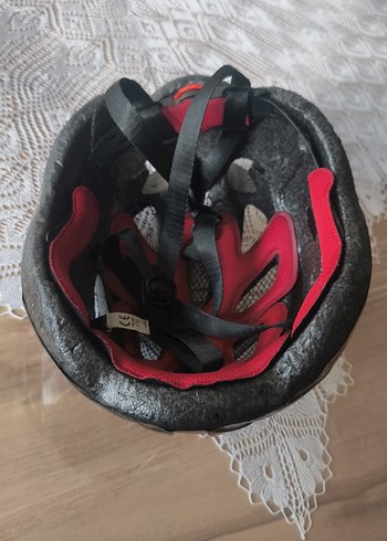 Siyah Moon Biker Kaskı Velcro Özellikli - Görsel 8