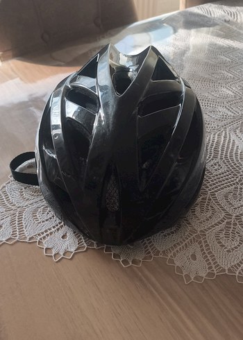 Siyah Moon Biker Kaskı Velcro Özellikli - Görsel 3