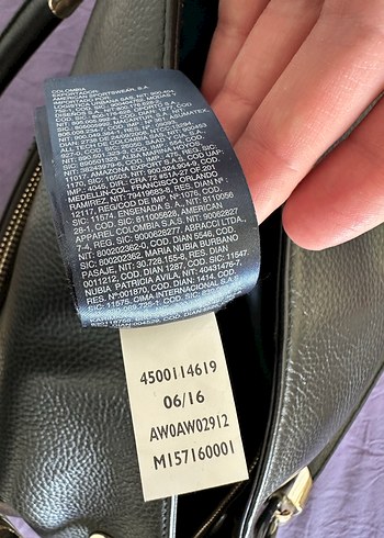 Beden siyah Renk Siyah Deri Fermuarlı Kadın Çanta