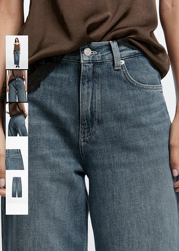 Massimo Dutti Orta Bel Mavi Denim Jean