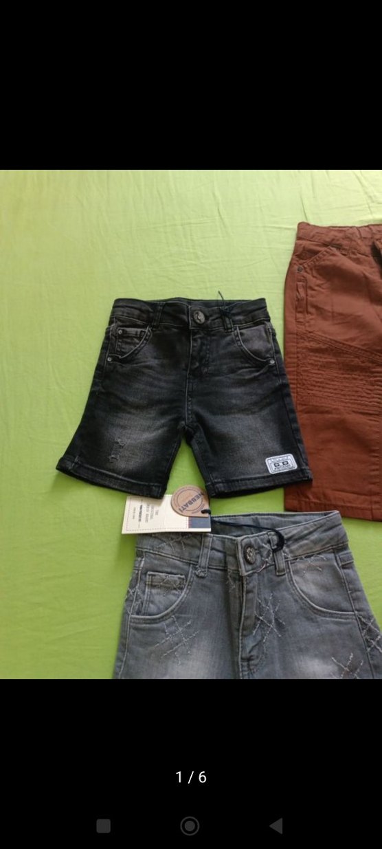 Erkek Çocuk Kahverengi Düğmeli Pantolon - Görsel 2