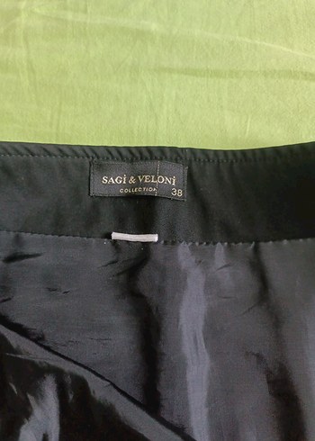 Siyah Mini Piliseli Etek - Görsel 2