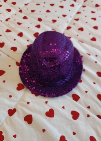 Mor Simli Kadın Şapka - Görsel 2