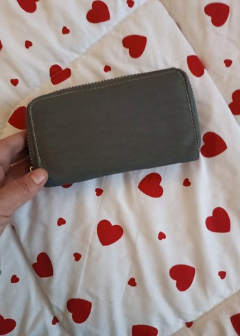Gri Fermuarlı Kadın Cüzdanı - Görsel 4