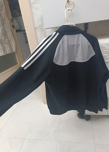 Gri Fermuarlı Spor Ceket - Görsel 2