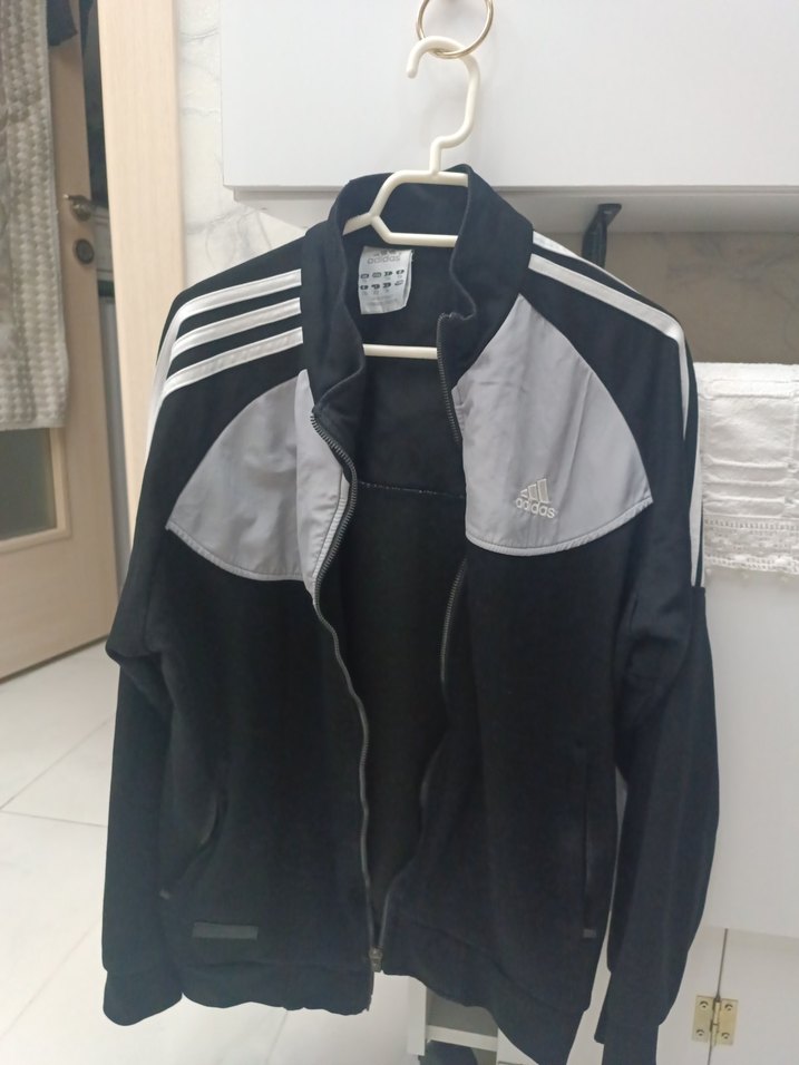 Gri Fermuarlı Spor Ceket - Görsel 3