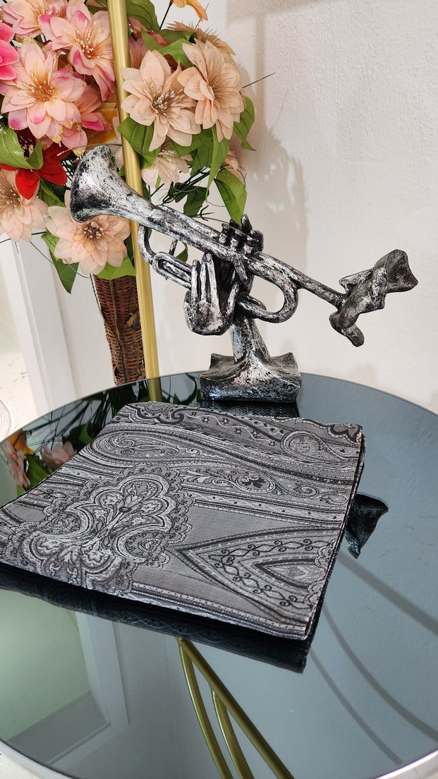 ipekseli hint ipek eşarp - Görsel 2