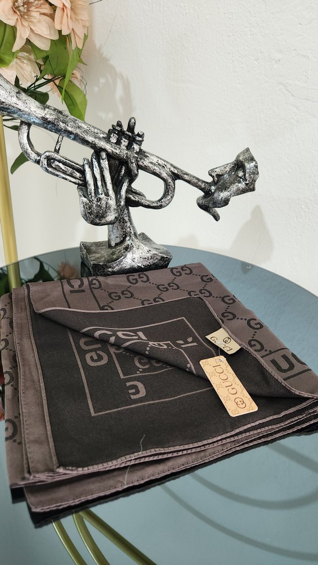 Cift taraflı kaşmir ipek esarp - Görsel 4