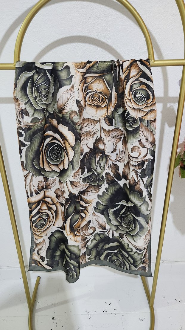 Pamuk ipek soft şal - Görsel 3