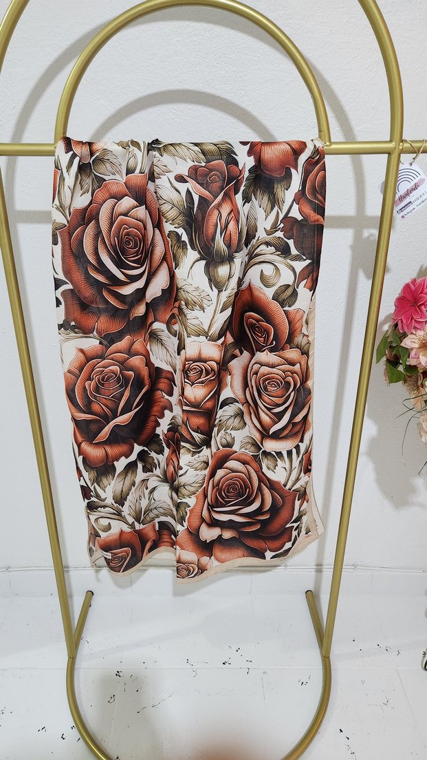 Pamuk ipek soft şal - Görsel 2