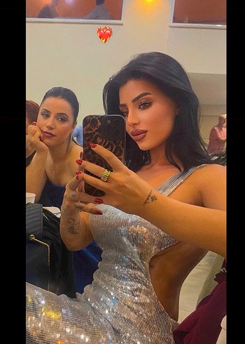 m Beden Gri Payetli Strappy Midi Sırt Dekolte Abiye Elbise