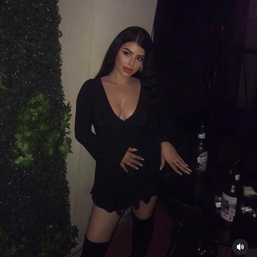 Uzun Kollu Siyah V Yakalı şortlu Gotik Elbise - Görsel 5