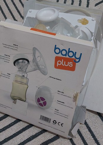 Beyaz Elektrikli süt sağma Pompası - Görsel 2