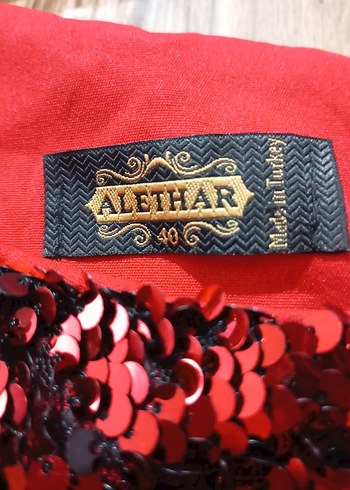 Bordo Uzun Kollu Drapeli Abiye Elbise - Görsel 3