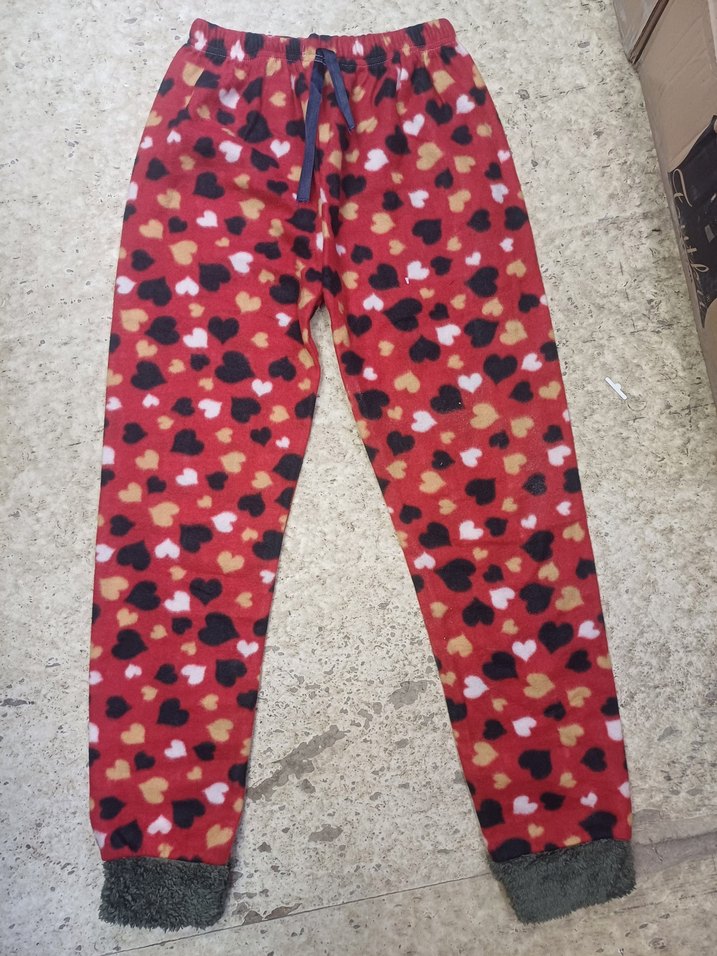 Renkli Bağlama Desenli Rahat kadın Pijama - Görsel 2