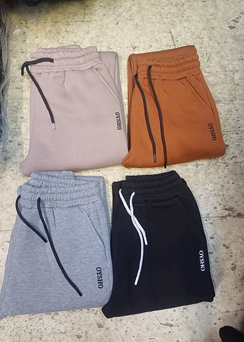 Erkek Bej Atletik Fermuarlı Sweatpant - Görsel 2