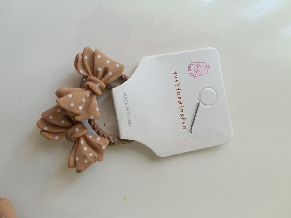 Bohem Tarzı Pastel Renkli Elastik Çocuk Saç Tokası - Görsel 3