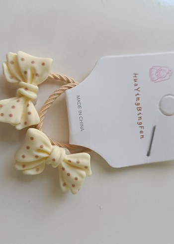 Bohem Tarzda Pastel Renkli Lastikli Saç Tokaları - Görsel 2