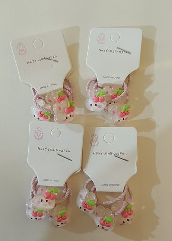 Renkli Boncuklu Bohem Çocuk Saç Tokaları - Görsel 2