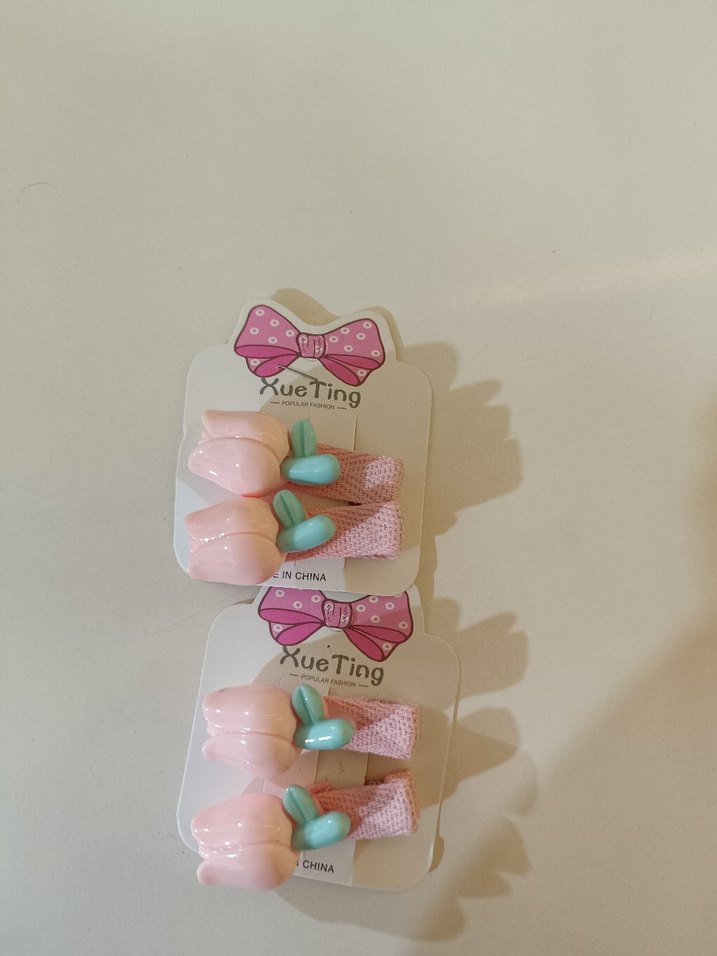 Çiçekli Renkli Çocuk Saç Tokaları - Görsel 4