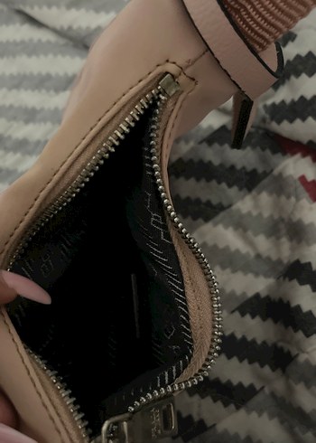 Pembe Kadın Fermuarlı Street Style Çanta - Görsel 3