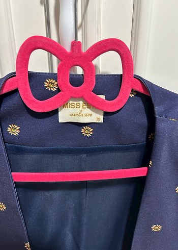 Çiçek Desenli Bohem Kadın Blazer Ceket - Görsel 2