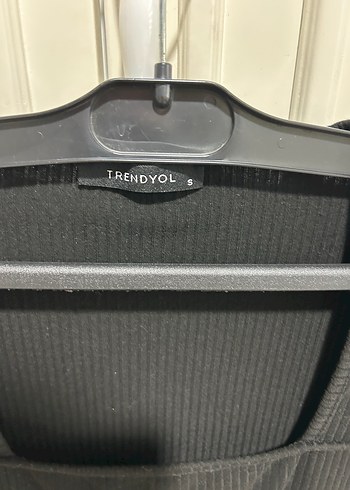 Siyah V Yakalı Uzun Kollu Kadın Elbise - Görsel 2