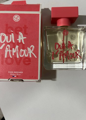 Kadın Parfümü Oui A L'Amour yves rocher orijinal parfüm - Görsel 2